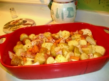 oven roasted potatoes and veggies 2
