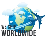 worldwide shipping watermark